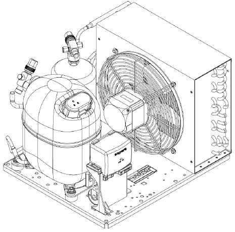 UNJ6220Z - R134a 3/4hp